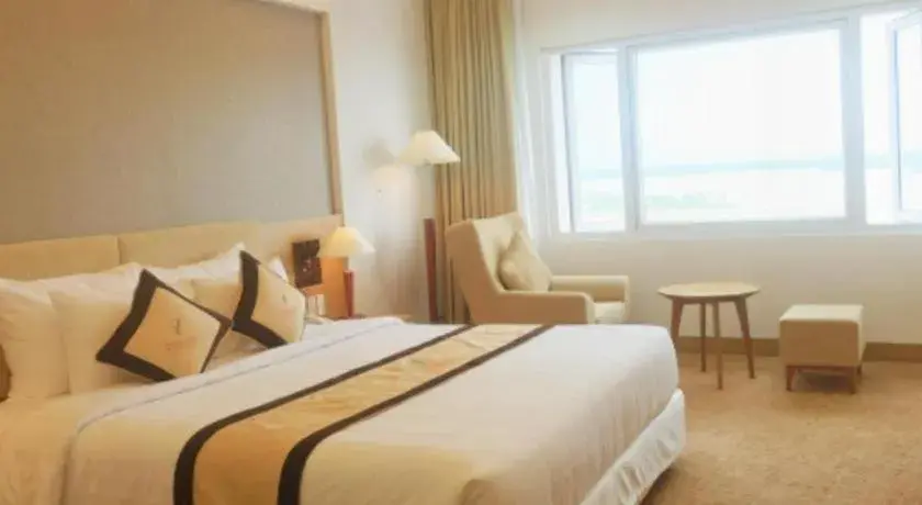 Bed in Mekong My Tho Hotel Bed in Mekong My Tho Hotel