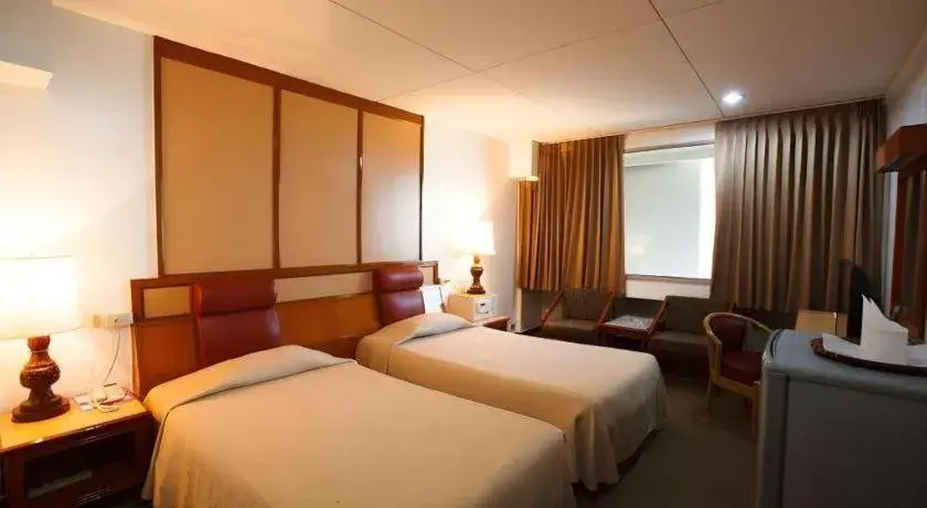 Bed in NANA Hotel Bangkok Bed in NANA Hotel Bangkok