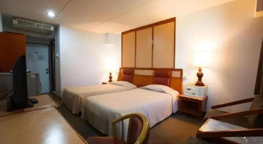 Bed in NANA Hotel Bangkok Bed in NANA Hotel Bangkok