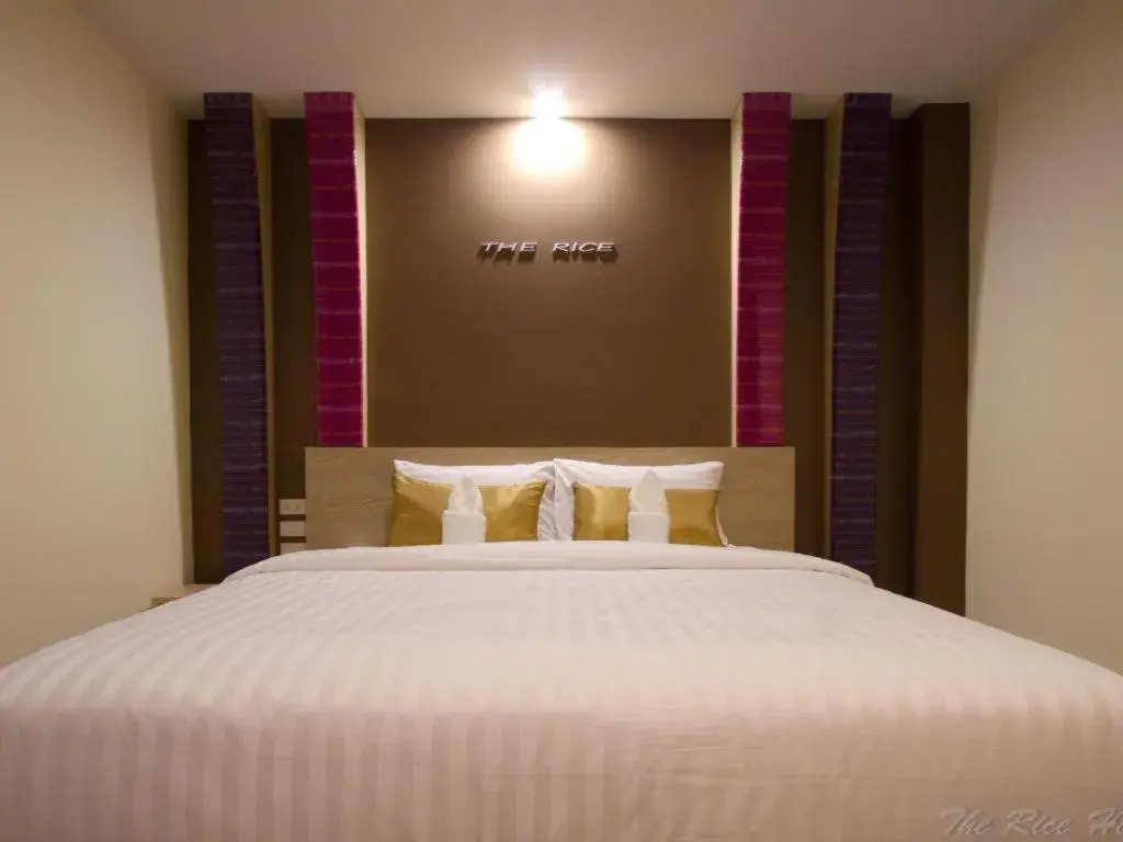 Bed in The Rice Hotel Bed in The Rice Hotel