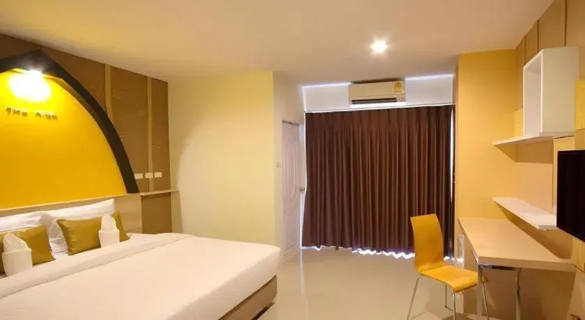 Bed in The Rice Hotel Bed in The Rice Hotel