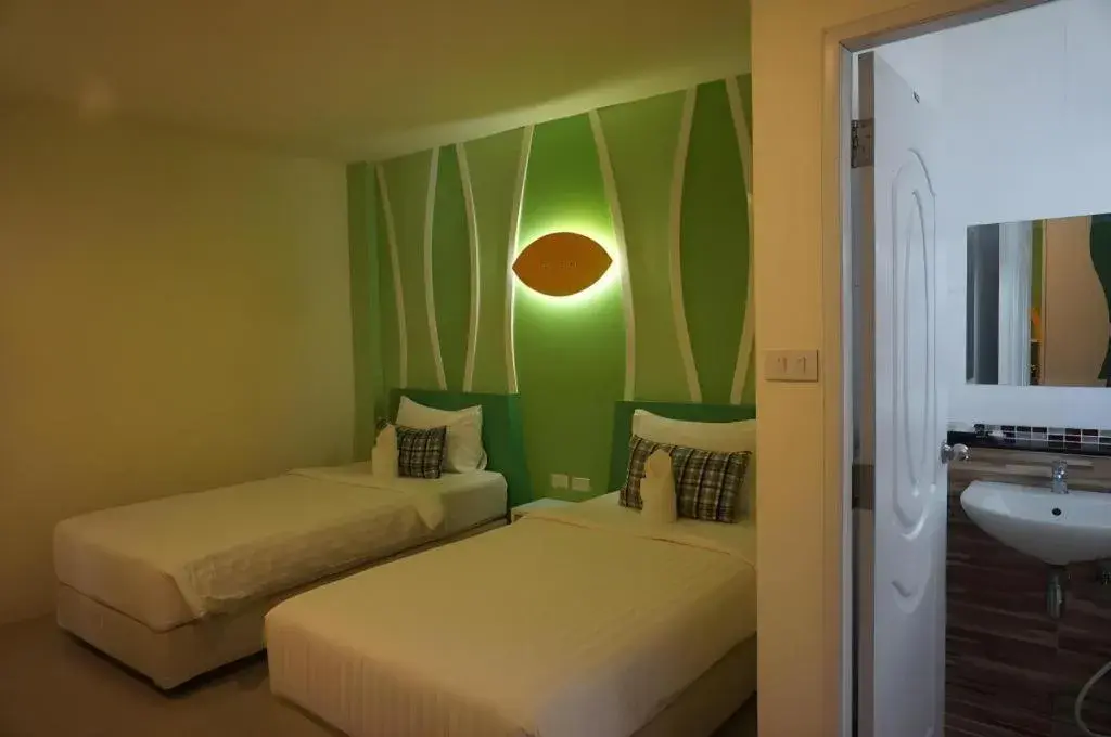 Bed in The Rice Hotel Bed in The Rice Hotel