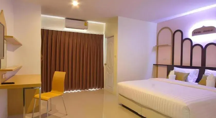 Bed in The Rice Hotel Bed in The Rice Hotel