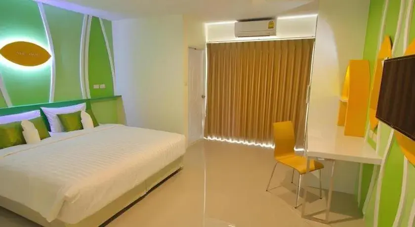 Bed in The Rice Hotel Bed in The Rice Hotel