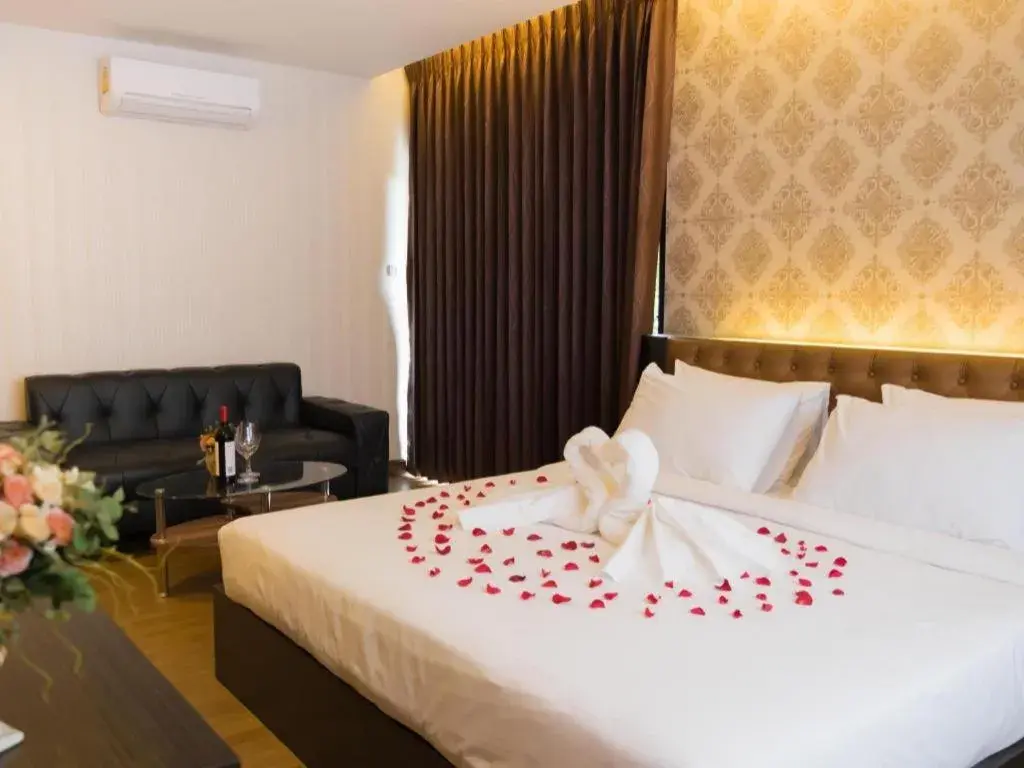 Bed in The Y Boutique Hotel Bed in The Y Boutique Hotel