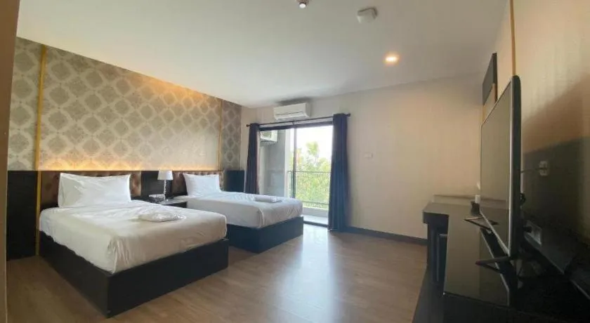 Bed in The Y Boutique Hotel