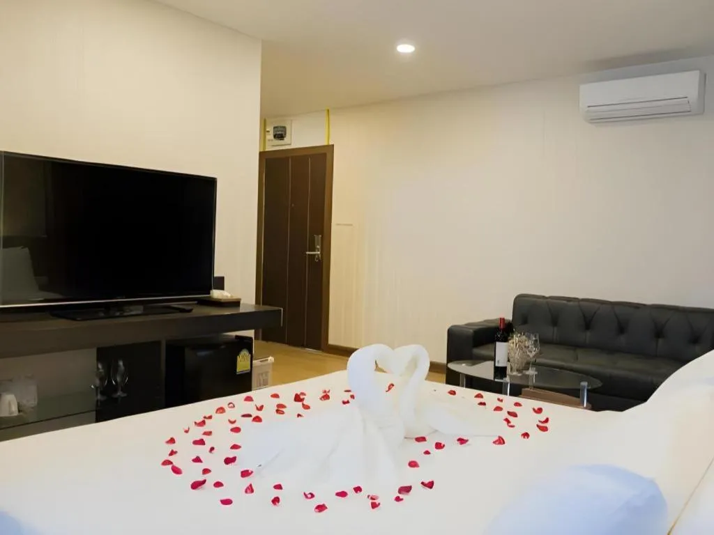 Bed in The Y Boutique Hotel