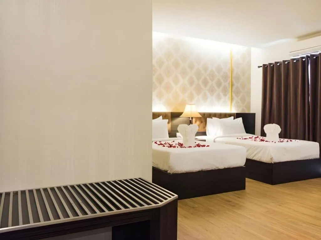 Bed in The Y Boutique Hotel