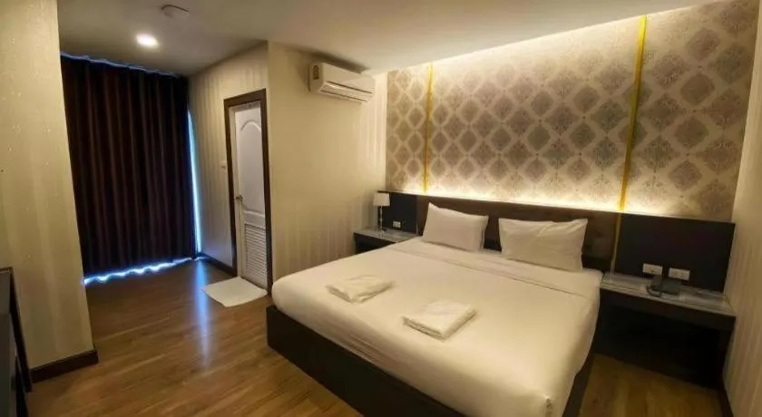 Bed in The Y Boutique Hotel