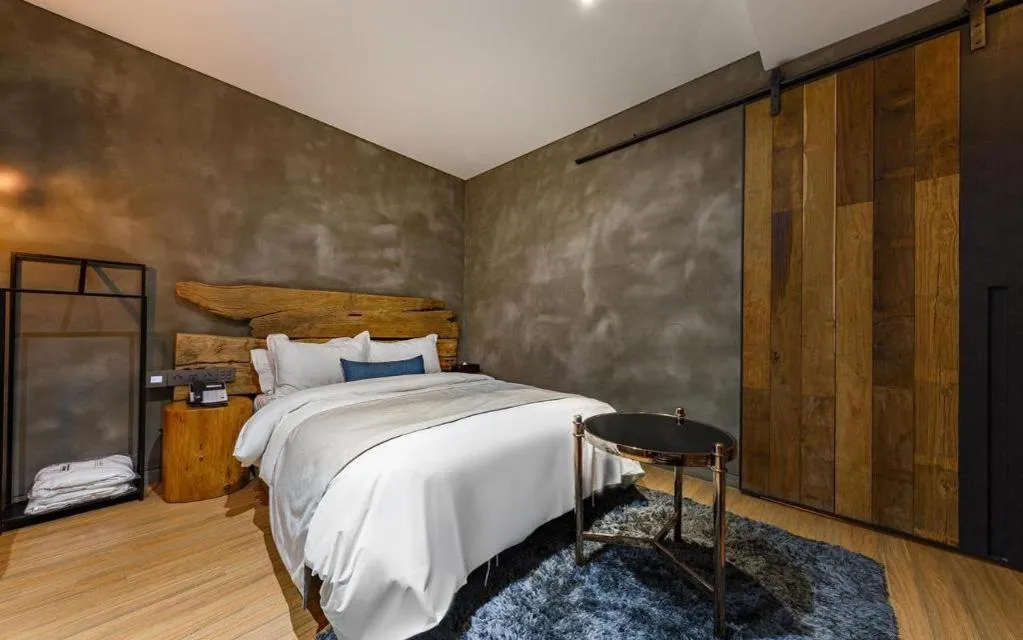 Bed in Daejeon Namoo Hotel