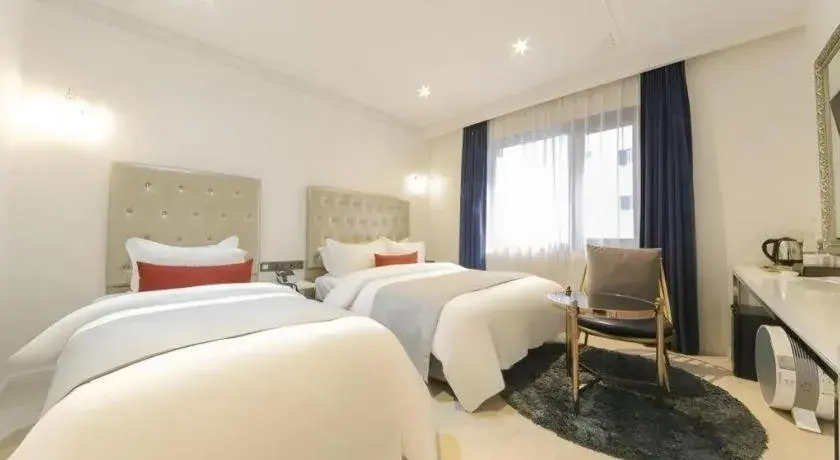 Bed in Daejeon Namoo Hotel Bed in Daejeon Namoo Hotel