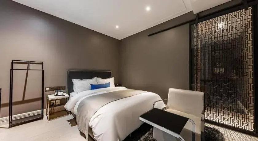 Bed in Daejeon Namoo Hotel Bed in Daejeon Namoo Hotel