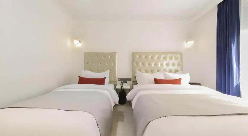 Bed in Daejeon Namoo Hotel