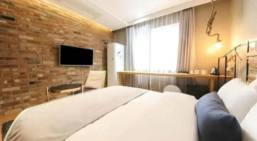 Bed in Daejeon Namoo Hotel Bed in Daejeon Namoo Hotel