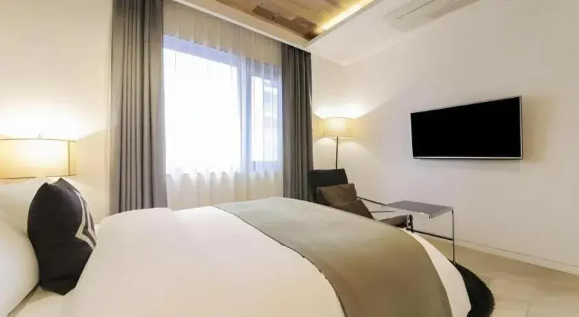 Bed in Daejeon Namoo Hotel Bed in Daejeon Namoo Hotel