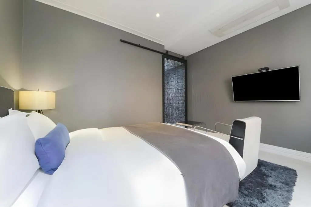 Bed in Daejeon Namoo Hotel