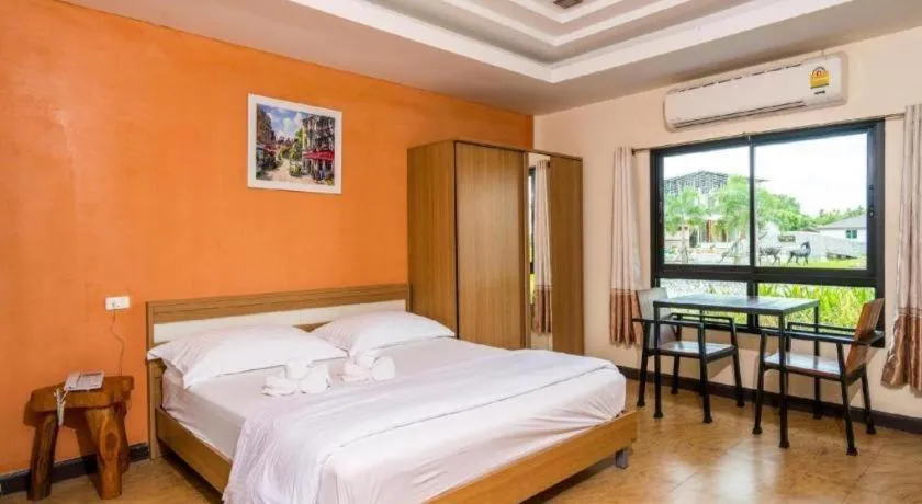 Bed in Prew Lom Chom Nam Resort