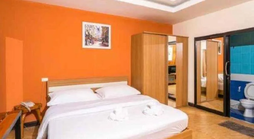 Bed in Prew Lom Chom Nam Resort