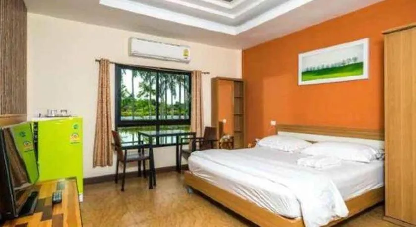 Bed in Prew Lom Chom Nam Resort