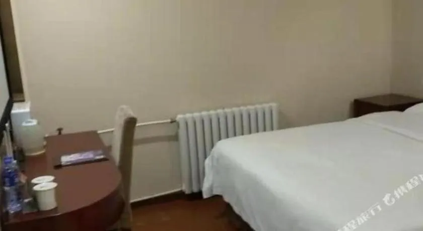 Bed in GreenTree Inn Beijing East Yizhuang District Second Kechuang Street Express Hotel
