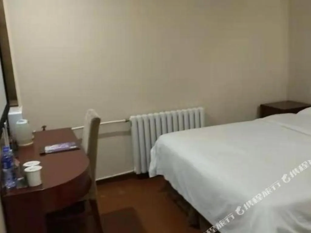 Bed in GreenTree Inn Beijing East Yizhuang District Second Kechuang Street Express Hotel