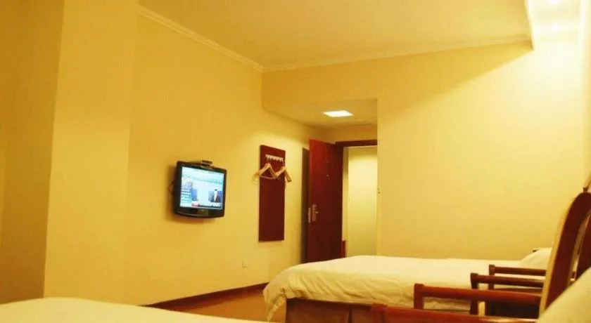 Bed in GreenTree Inn Jiangsu Suzhou Shi Road North Tongjing Road Subway Station Express Hotel