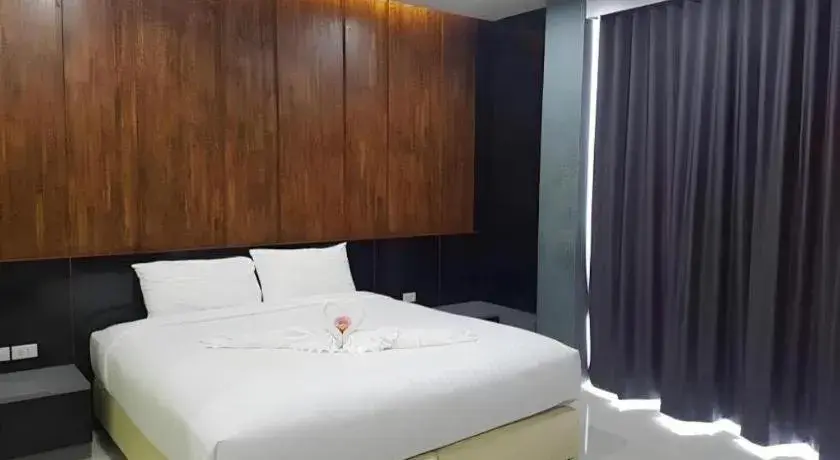 Bed in The Peak Boutique Hotel Bed in The Peak Boutique Hotel