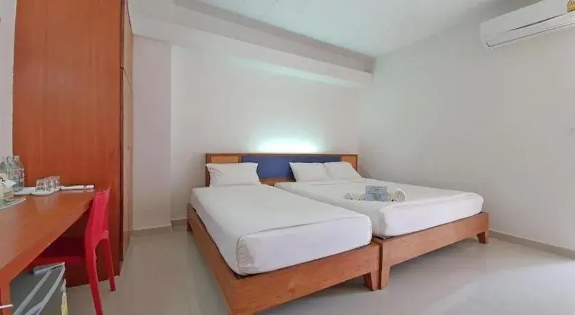 Bed in J2 Hotel Bed in J2 Hotel