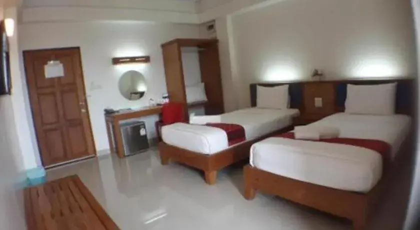 Bed in J2 Hotel Bed in J2 Hotel