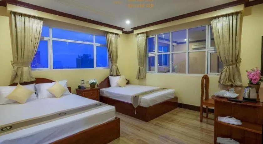 Bed in The Mou Hotel