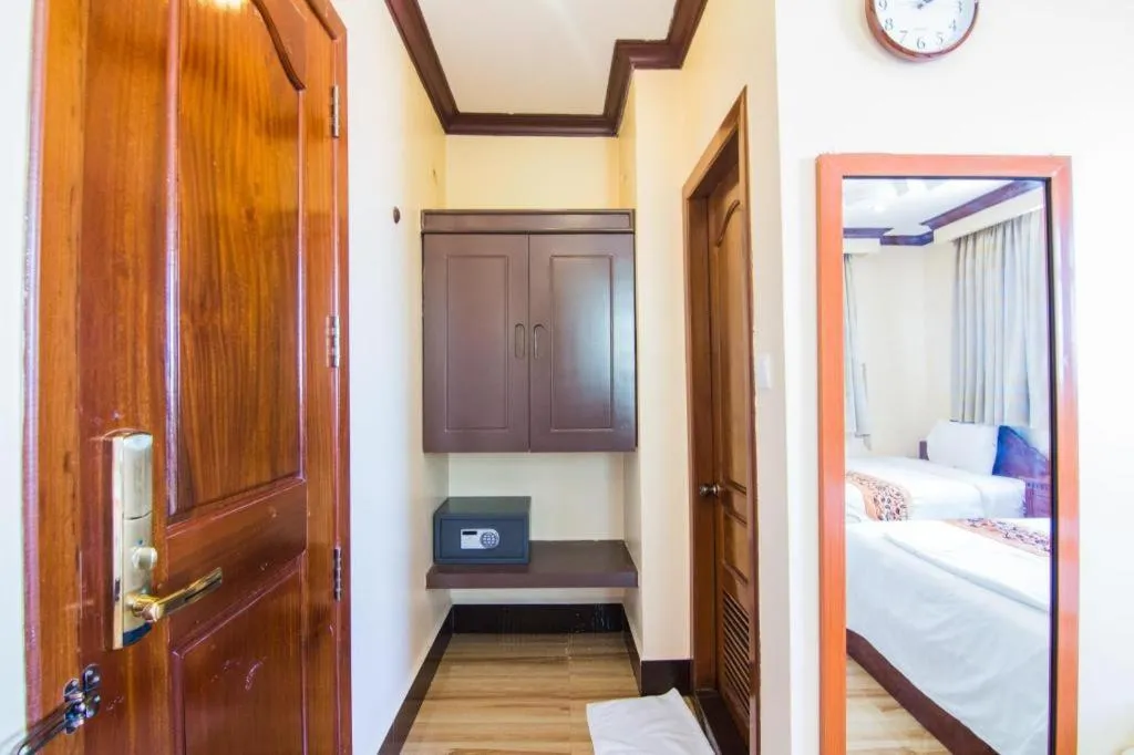 Bed in The Mou Hotel