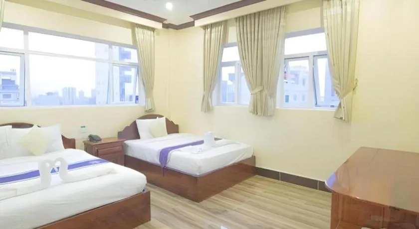 Bed in The Mou Hotel