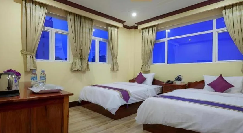 Bed in The Mou Hotel