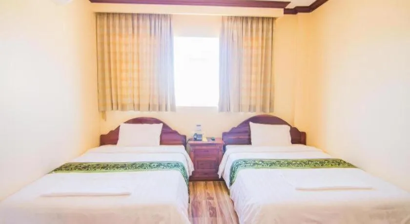 Bed in The Mou Hotel