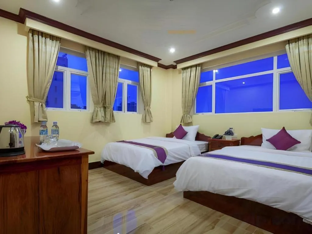 Bed in The Mou Hotel