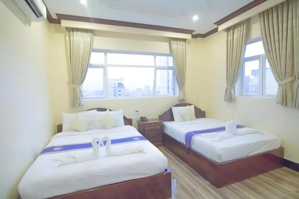 Bed in The Mou Hotel