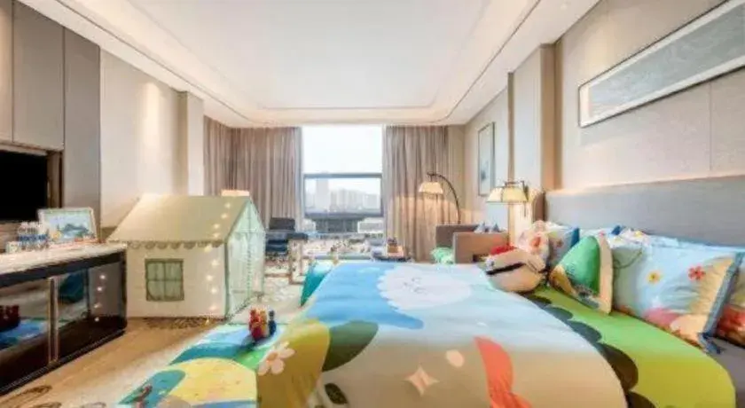 Bed in Wyndham Grand Plaza Royale Huayu Chongqing Bed in Wyndham Grand Plaza Royale Huayu Chongqing