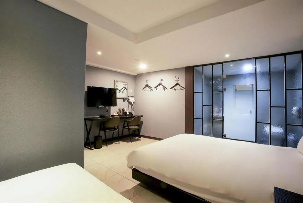 Bed in Hotel TreeShade Dongdaemun