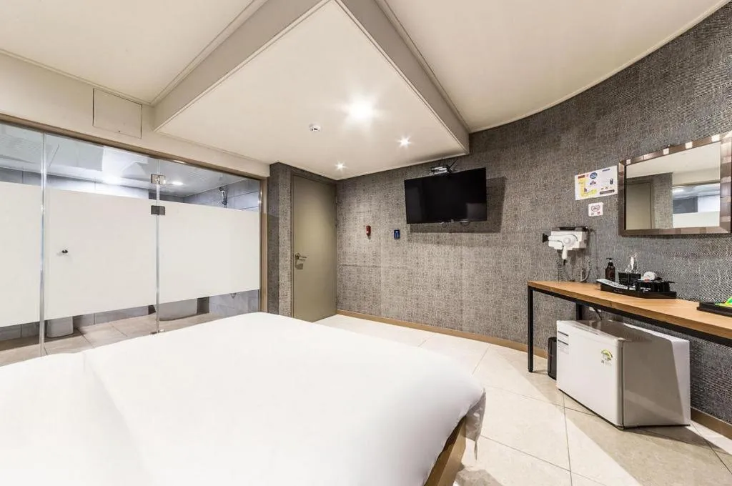 Bed in Hotel TreeShade Dongdaemun