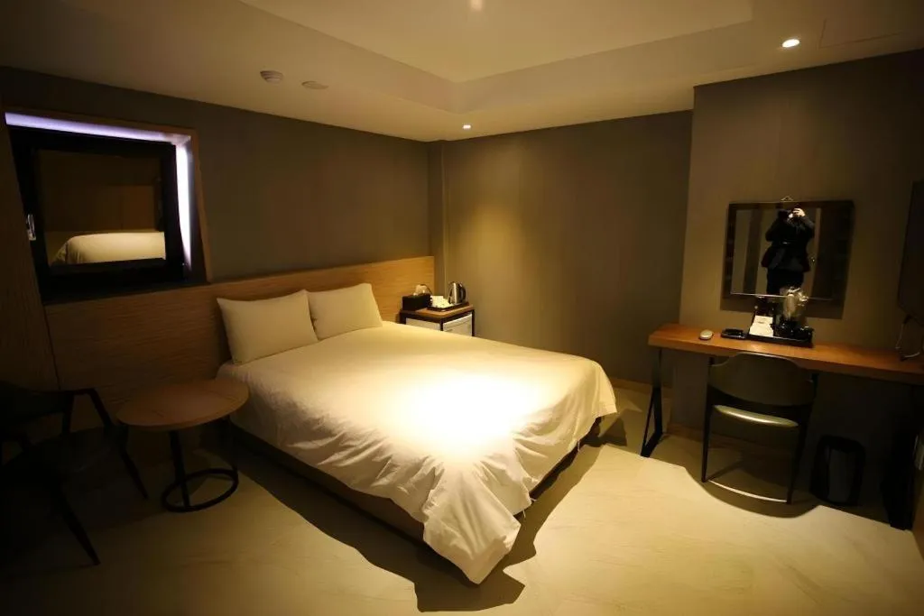 Bed in Hotel TreeShade Dongdaemun
