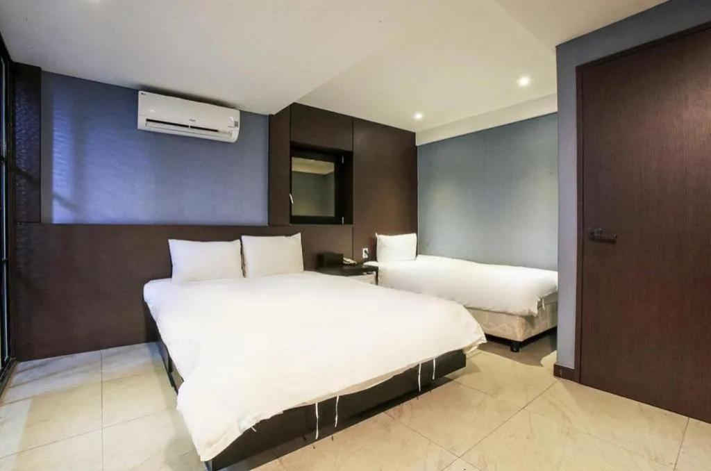 Bed in Hotel TreeShade Dongdaemun