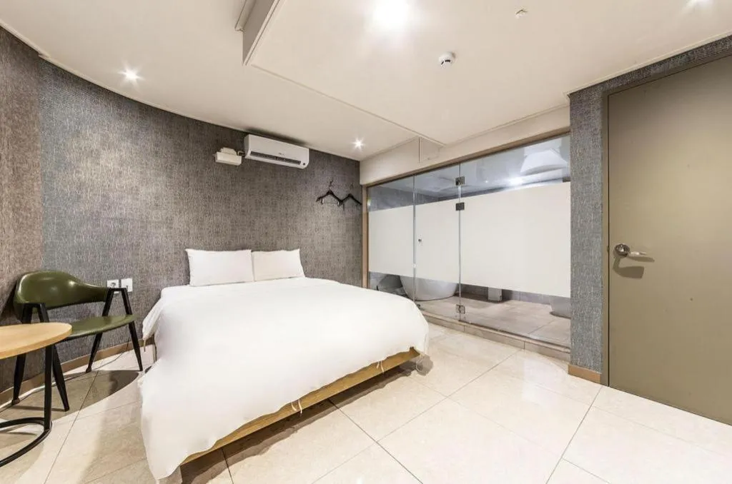 Bed in Hotel TreeShade Dongdaemun