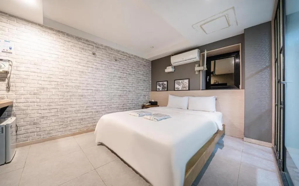 Bed in Hotel TreeShade Dongdaemun