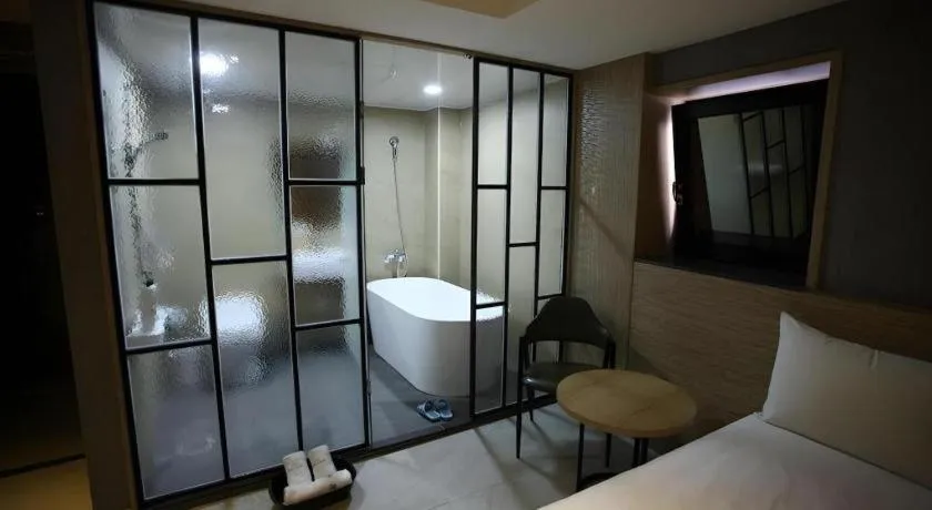 Bed in Hotel TreeShade Dongdaemun