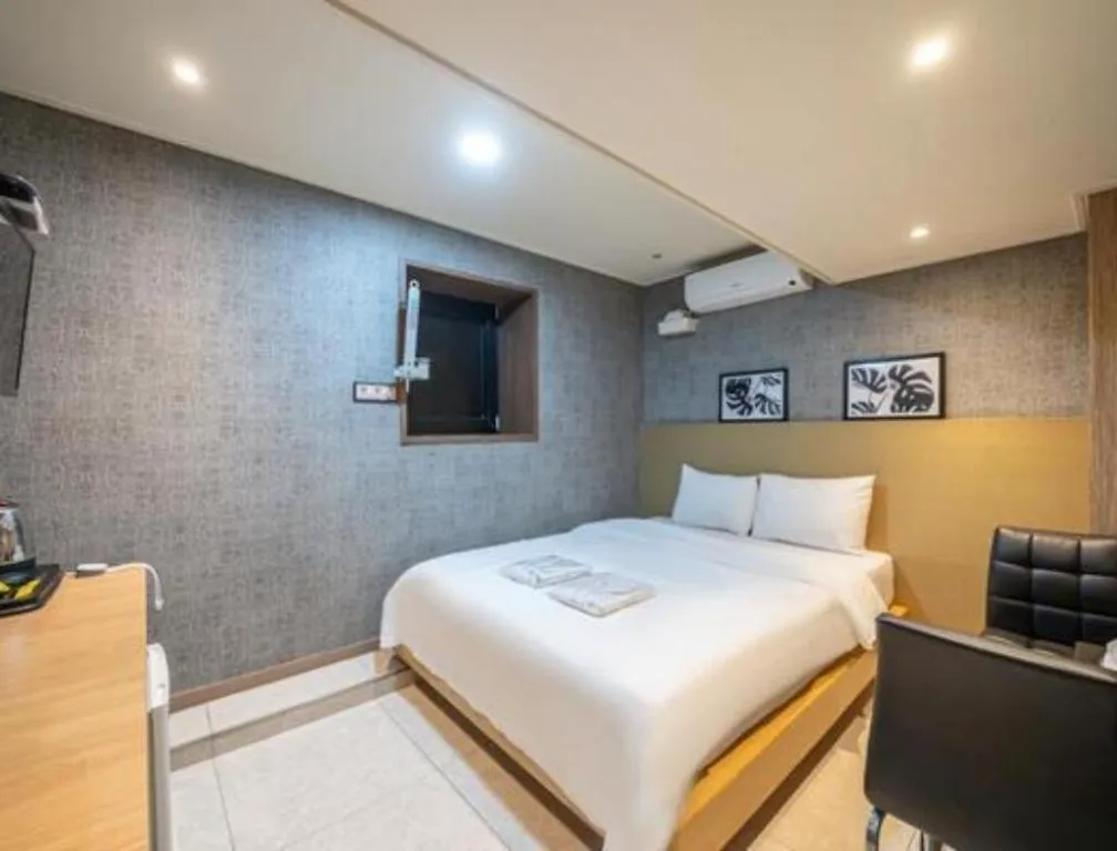 Bed in Hotel TreeShade Dongdaemun