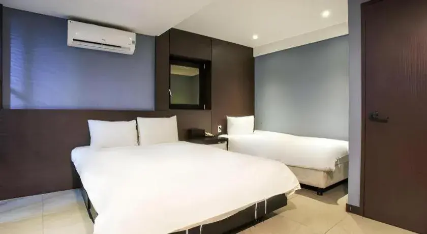 Bed in Hotel TreeShade Dongdaemun Bed in Hotel TreeShade Dongdaemun