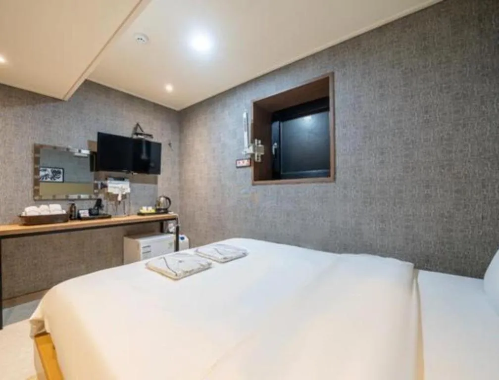 Bed in Hotel TreeShade Dongdaemun