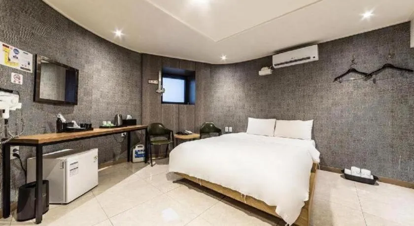 Bed in Hotel TreeShade Dongdaemun