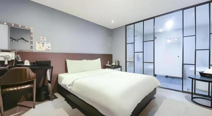 Bed in Hotel TreeShade Dongdaemun