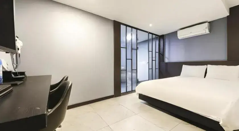 Bed in Hotel TreeShade Dongdaemun Bed in Hotel TreeShade Dongdaemun